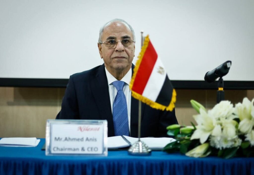 أحمد أنيس رئيس مجلس إدارة الشركة المصرية للأقمار الصناعية