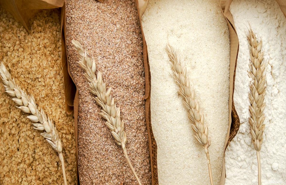دقيق القمح والذرة والسميد