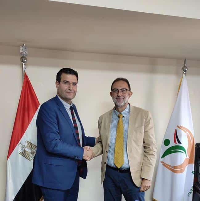 رئيس سلامة الغذاء يلتقي وزير الزراعة اللبناني والوفد المرافق له