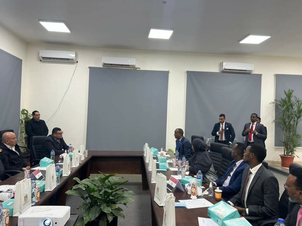 رئيس وزراء الصومال وعدد من مسئولي الحكومة الصومالية يزورون العاصمة الإدارية الجديدة