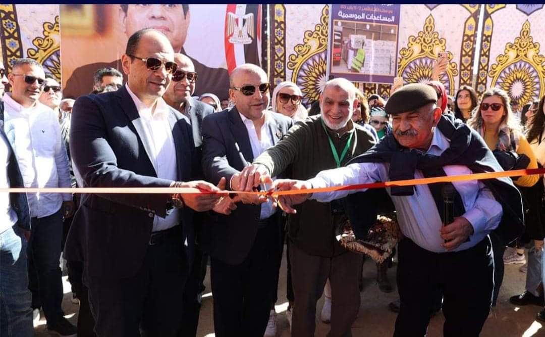 افتتاح مشروعات التنمية الاقتصادية بقرية حاجر المريس بالأقصر