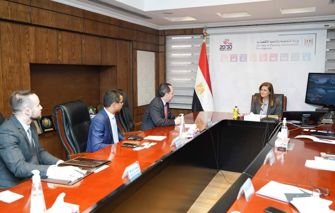 وزيرة التخطيط تلتقي القائم بأعمال السفير الأمريكي بالقاهرة