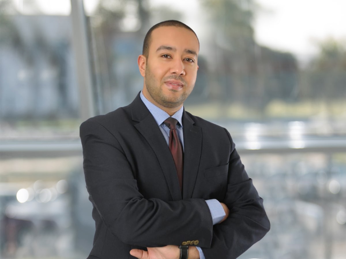 المهندس محمد نصر الدين الرئيس التنفيذي للشركة المصرية للاتصالات