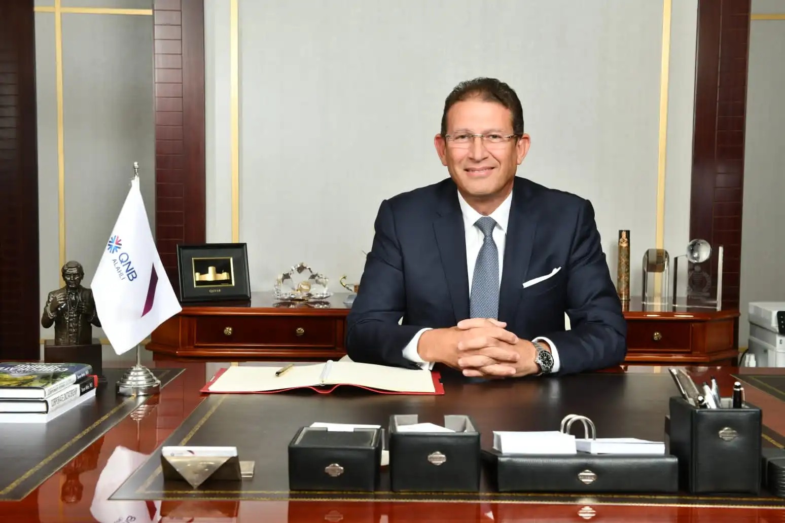 محمد بدير، الرئيس التنفيذي لبنك Qnb الأهلي